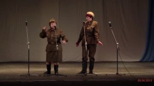 Сценка "Бабы в армии"