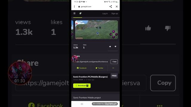 как скачать sonic frontiers на android смотреть онлайн