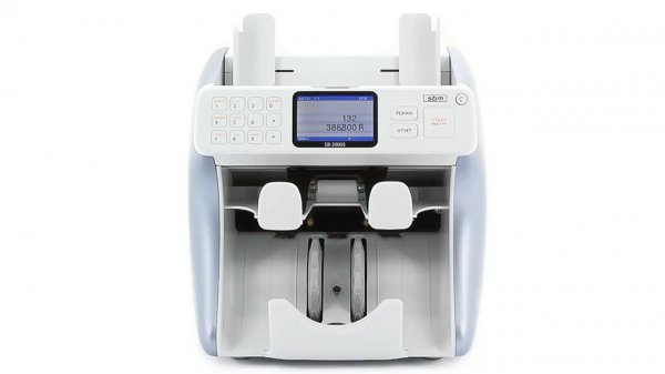 Видеообзор счетчика банкнот SBM SB-2000S USD/EUR/RUB