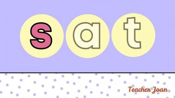 PRACTICE READING WITH -AT WORDS_ -AT WORD FAMILY_ READ -AT WORDS