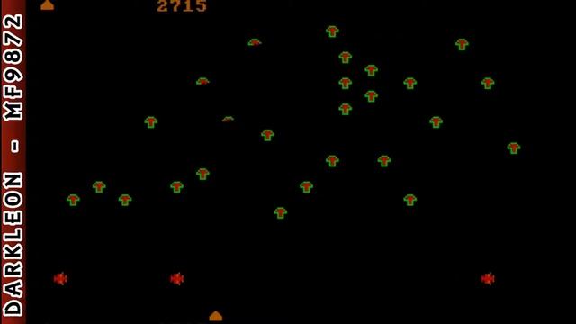 Centipede © 1983 Atari - PC DOS - Gameplay смотреть онлайн