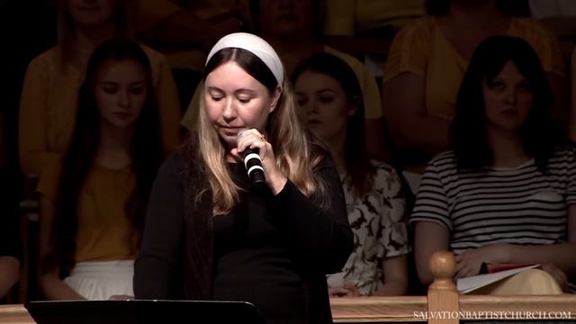 Пение «Великую Твою любовь ко мне» — Рода Тихомирова