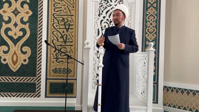 "Рауза" мәчетенең имам-хатыйбы Ильнур Вафин җомга вәгазен сөйләде. смотреть онлайн