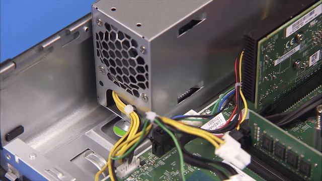 Remove and Replace the Power Supply | HP Slim 290 and Slimline 290 Desktop PC Series | HP смотреть онлайн