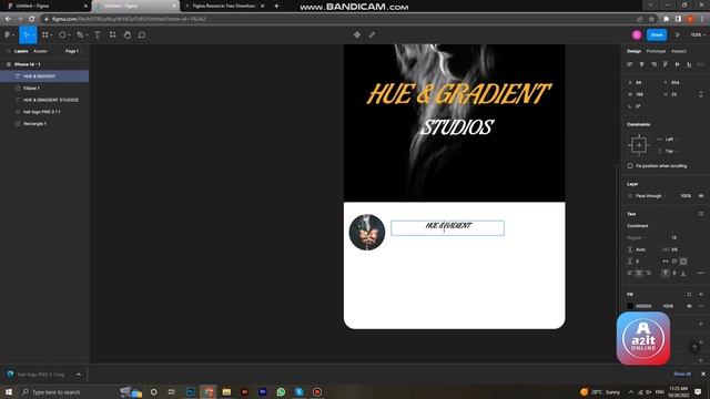 Figma से Mobile Application का First पेज कैसे तैयार करे | Figma Logo Design - Tutorial 1 смотреть онлайн