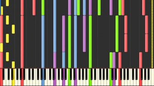 [Black MIDI] Synthesia – Touhou - Desire Drive 125,000 notes ~ ScubDomino