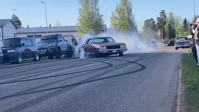 Chevrolet Caprice Coupe -79 Burnout смотреть онлайн