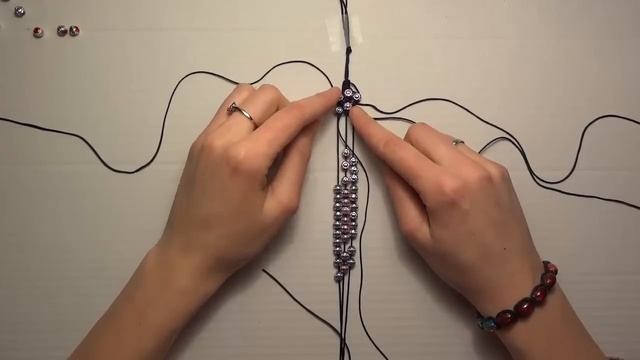 Bransoletka shamballa potrójna (triple shamballa bracellet) - krok po kroku смотреть онлайн