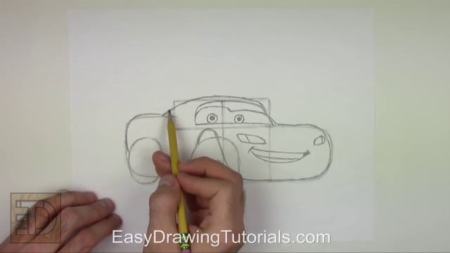 How To Draw Lightning McQueen