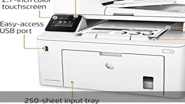 HP LaserJet Pro MFP M227fdw Wireless Monochrome All-in-One Printer With Built-in Ethernet & 2-sided
