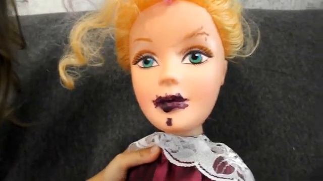 ❀ Правила красивого МАКИЯЖа / красим лицо куклы / Ивиша визажист смотреть онлайн