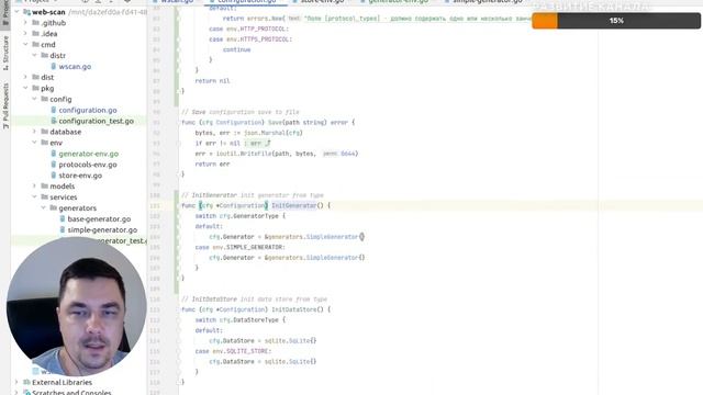 Golang | Live code #23 | Создание и развитие опенсорс проекта | wscan | Ответы на вопросы смотреть онлайн
