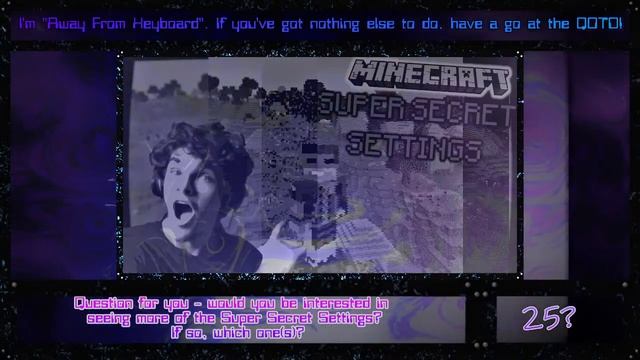 THE SUPER SECRET STREAM | Minecraft (Forge Java 1.16.5) + Q&A (Ask Me Anything!) смотреть онлайн
