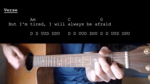 Linkin Park - Lost EASY Guitar Tutorial With Chords / Lyrics