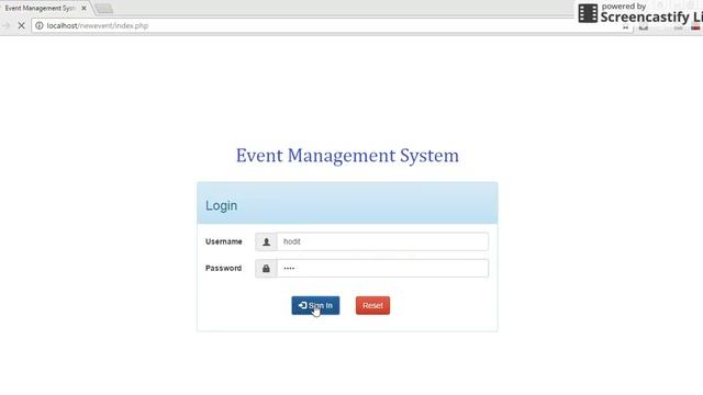 Event Management System using php смотреть онлайн
