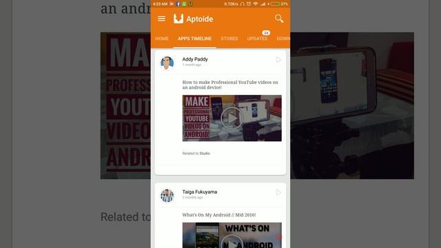 Aptoide Review - Best Google Playstore Alternative смотреть онлайн