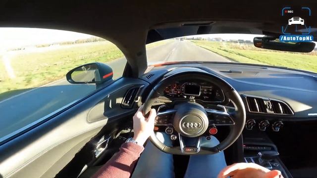ОБЗОР 802 Л.С AUDI R8 GT4 Supercharged MTM *320KM\Ч* / АВТОБАН / от AutoTopNL смотреть онлайн