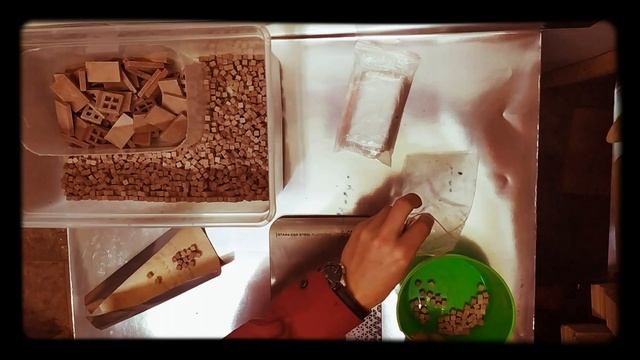 Фасовка Мини кирпичей | Отвёз новую партию наборов "Министройка" в Магазин смотреть онлайн