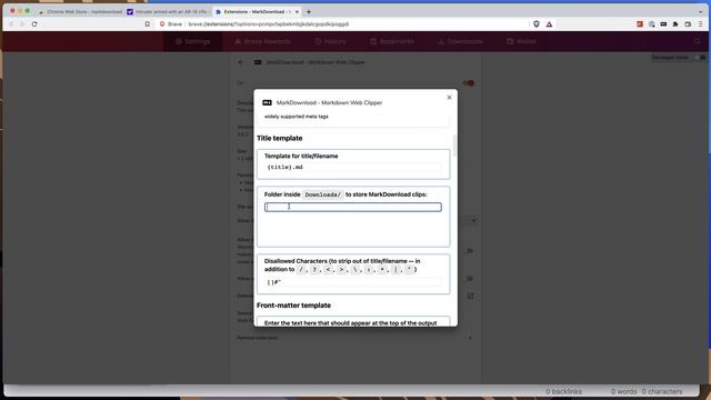 Download Web Pages to Obsidian with MarkDownload смотреть онлайн