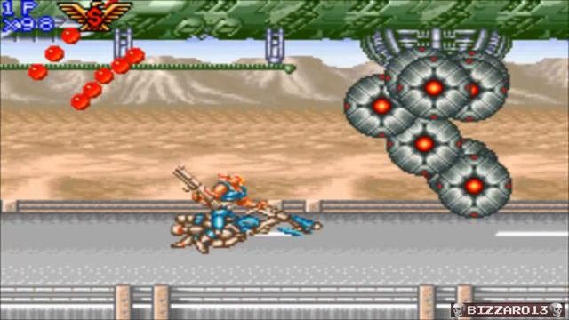 Contra Advance - The Alien Wars EX (GBA) смотреть онлайн