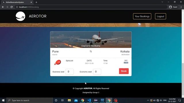 Airline Reservation System Using Angular , Java , mysql смотреть онлайн