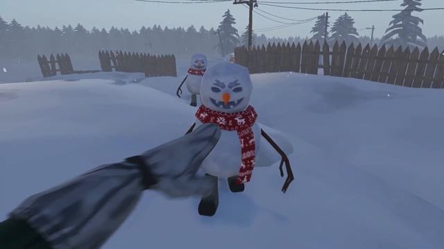 Игра в снежки - Ночь на хуторе - С Новым 2022 Годом! смотреть онлайн