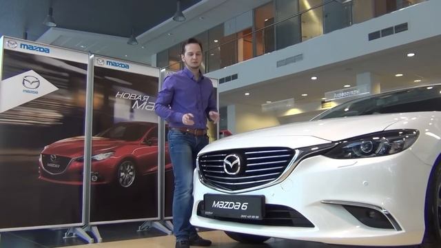 Mazda 6 (Мазда 6) обзор 2015 модельного года с Шаталиным Александром смотреть онлайн