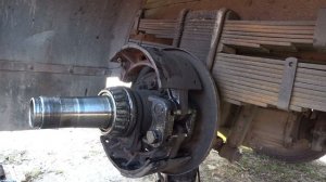 Замена задних колодок на ФОТОН 1093