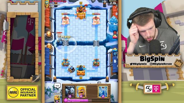 😤ICH ZERSTÖRE ALLES mit ROYAL GIANT + SPARKY + HOG von FENOFINALFORM! | Clash Royale Deutsch смотреть онлайн