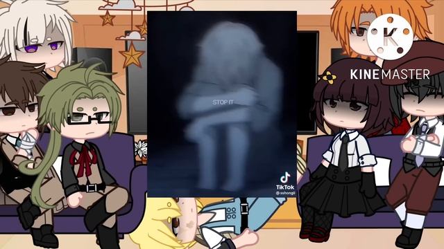 Bsd react to atsushi | Bungo stray dogs | Tw | смотреть онлайн