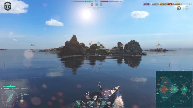 Cruiser Smolensk: 8 ships destroyed - World of Warships смотреть онлайн