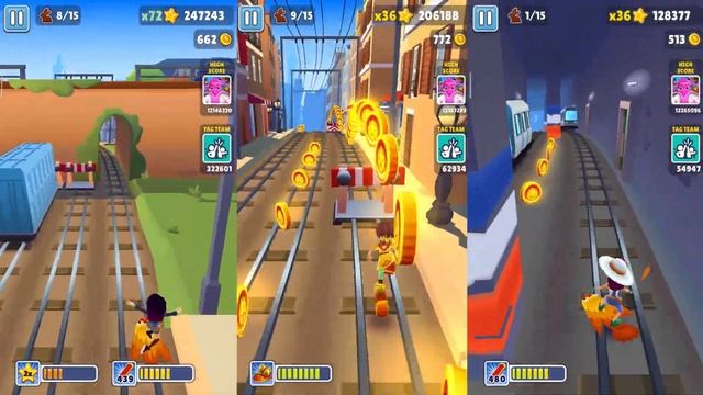 Subway Surfers Tag Team Jolien Traveling to Paris with Chicky Easter Special Board Unlocked смотреть онлайн