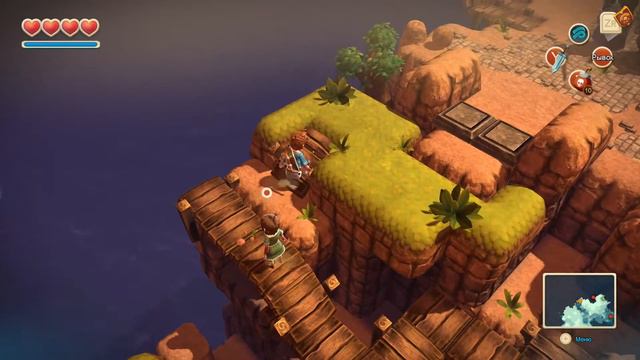 Oceanhorn Monster of Uncharted Seas- Прохождение игры Часть 7- Фейерверки Тикарэля и Апостол тьмы H смотреть онлайн