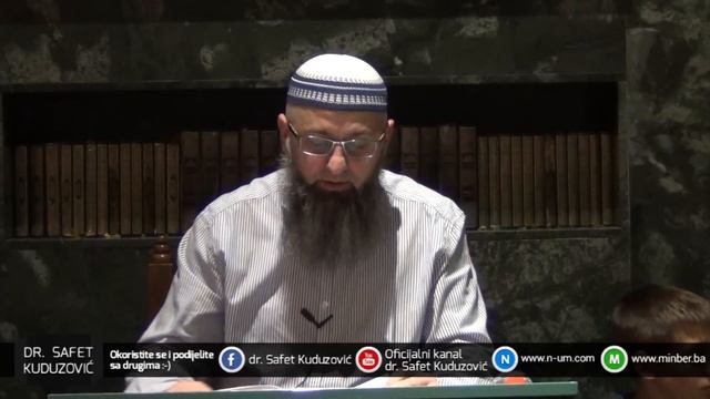 Sabur na nedaćama je borba protiv svoje duše_dr. Safet Kuduzović смотреть онлайн