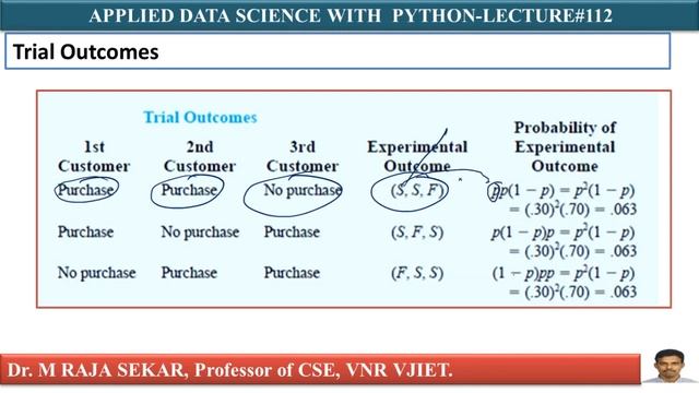 BINOMIAL DISTRIBUTION LECTURE 112 смотреть онлайн