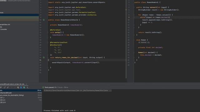 TDD #4 - Roman Numerals TDD Java смотреть онлайн