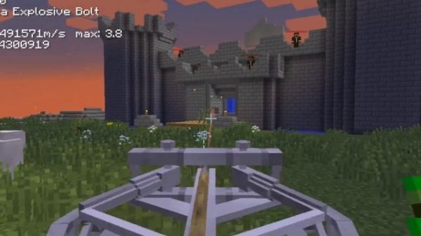 Ancient Warfare 1.12.2 Mod Showcase (Structures, NPC, Weapons and more)