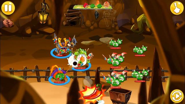 Angry Birds Epic RPG - Rovio Entertainment Ltd CAVE 13 Uncharted Plains 4 Walkthrough смотреть онлайн