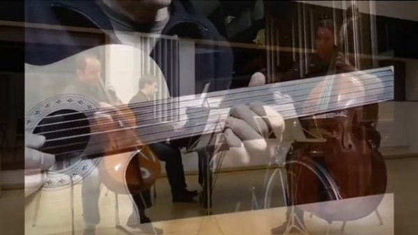 ..With Fretless Guitar...Dmitri Shostakovich..."Prelude"..on cello and doublebass"