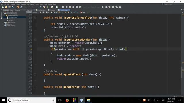 Linked List Bangla Tutorial 15 - Insert Item in Sorted LinkedList JAVA Code смотреть онлайн