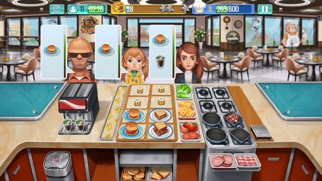 Facebook Game: Crazy Cooking Star Chef Level 17 смотреть онлайн