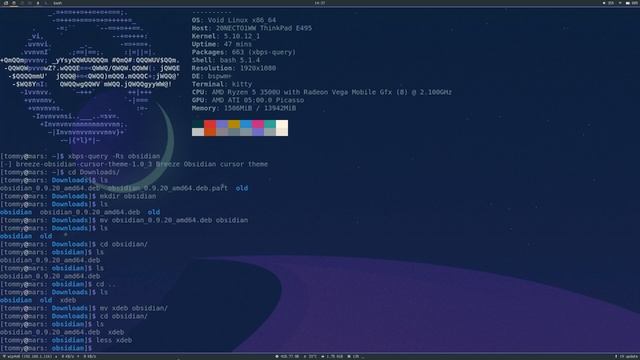 Installing .deb packages on Void Linux (Obsidian) смотреть онлайн