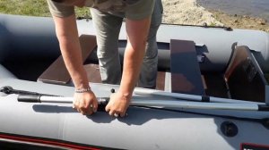 Купил лодку и мотор, первый спуск на воду