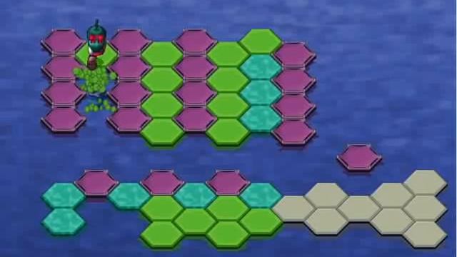 Hex-a-hop Weitere Streifen/more stripes walkthrough смотреть онлайн