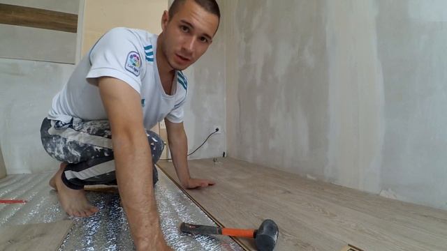 Ламинат на кухне как укладывать смотреть онлайн