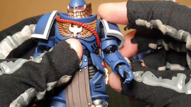 Joytoy Victrix Honour Guard Ultramarines Warhammer 40k 1/18 review смотреть онлайн