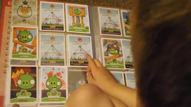 ANGRY BIRDS trading card collection! смотреть онлайн