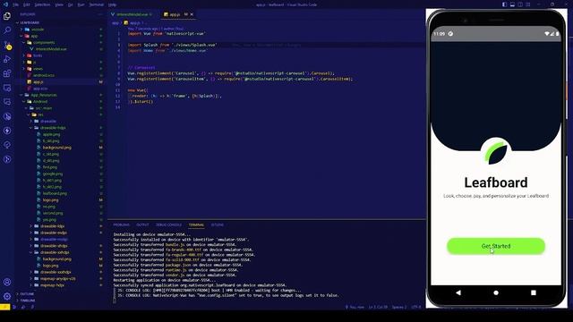 Mobile Android Animated Login Page App With NativeScript And VueJS by Me? смотреть онлайн