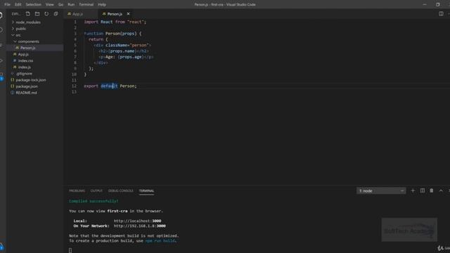 9. Importing Exporting Components || React JS смотреть онлайн