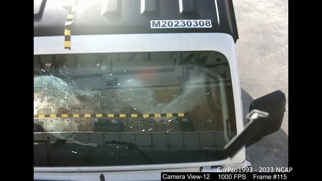 2021-2024 Jeep Wrangler Unlimited 4Xe Plug-In Hybrid NHTSA Full-Overlap Frontal Crash Test смотреть онлайн